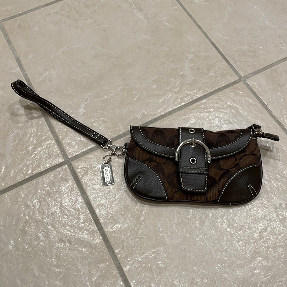 Coach wristlet
